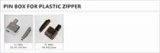 Zipper stopper top